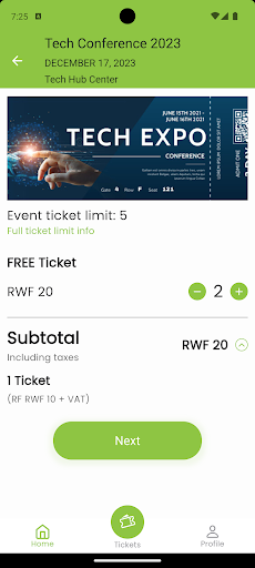 RG Tickets Screen 3