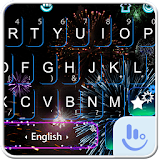 Live New Year Fireworks Keyboard Theme icon