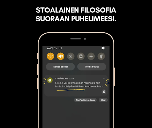 Android application Stoalaisuus App Suomeksi screenshort