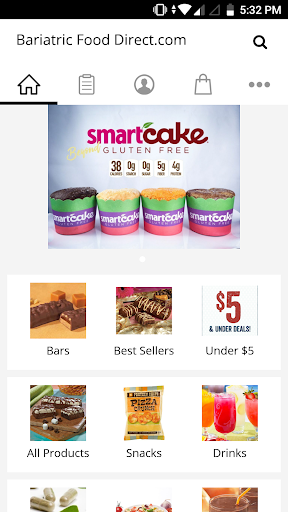 Android application Bariatric Food Direct screenshort