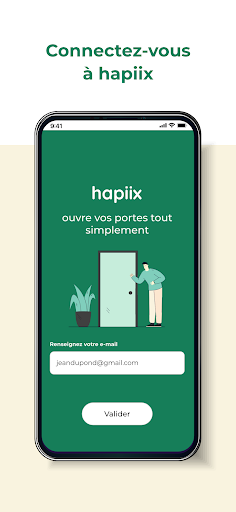 Android application hapiix screenshort