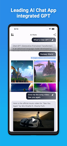 AI Chat & Image Generator Screenshot 1 - AppWisp.com