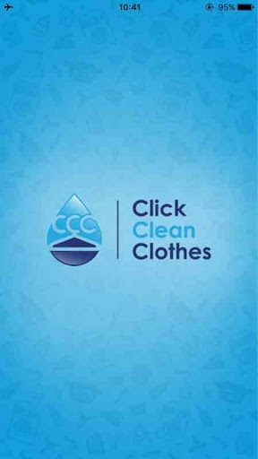 Android application Click Clean Clothes screenshort