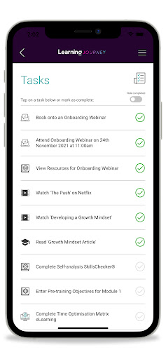 Alchemist Learning Journey Screen 2