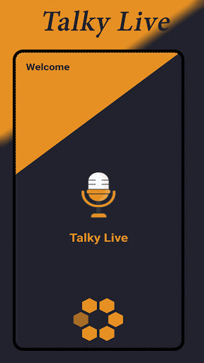 Android application Talky – English voice call screenshort