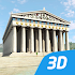 Acropolis educational 3D scene