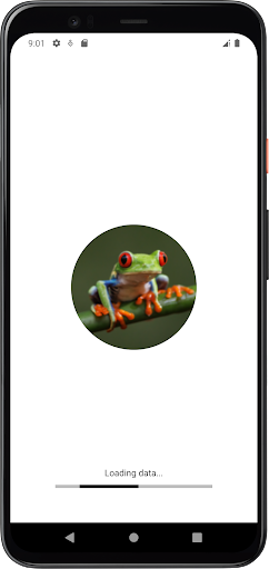 Android application Frog Sound screenshort