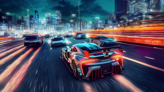 Futuristic Car Racing Games 3D