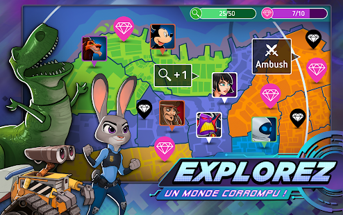 Disney Heroes: Battle Mode Capture d'écran