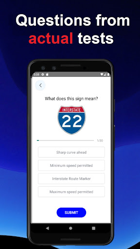 North Carolina Drivers Test Screen 2