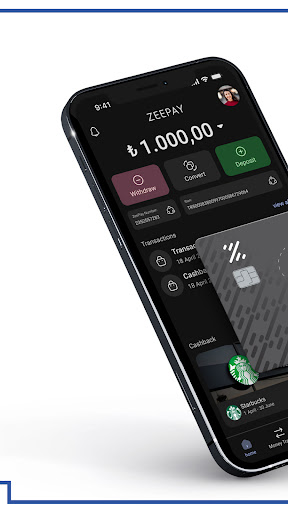 Android application Zeepay screenshort