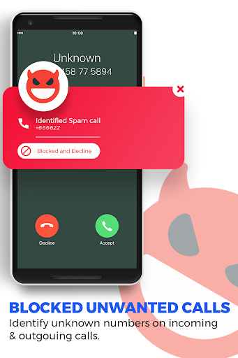 Android application Caller ID : True Spam Blocker screenshort