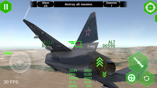 Thunder War Modern Ace Combat Screen 2