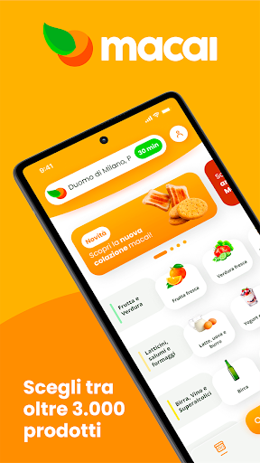 Android application Macai - La tua spesa online screenshort