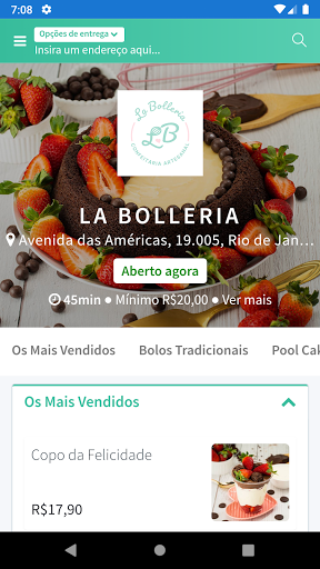 Android application La Bolleria screenshort