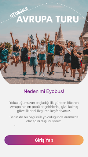 Android application Eyobus screenshort