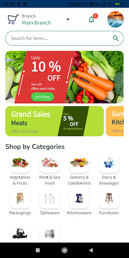 Android application SupplyBuy.in screenshort