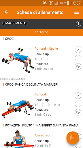 OpenClub Palestre Screen 2