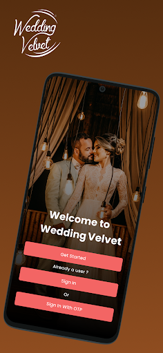 Android application Wedding Velvet screenshort