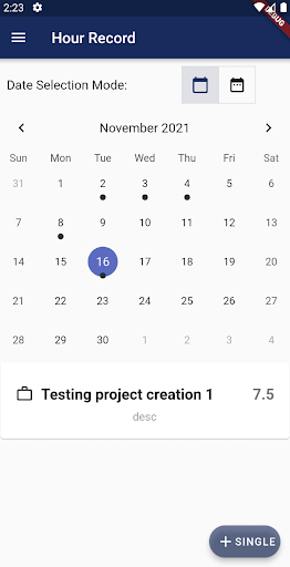 Android application My Circles screenshort