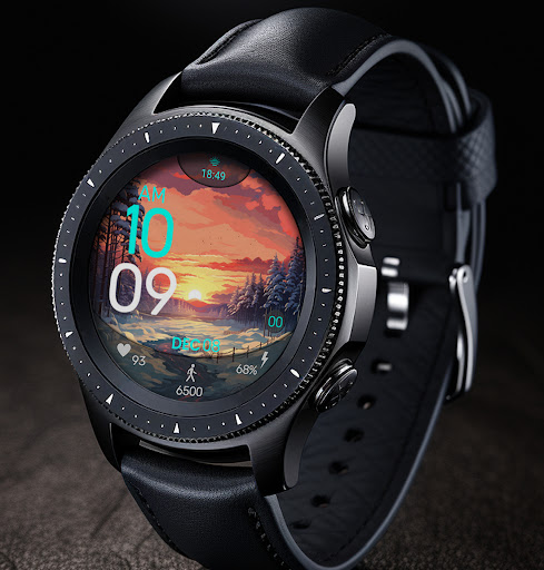 ART013 Winter Sunset screenshot 5