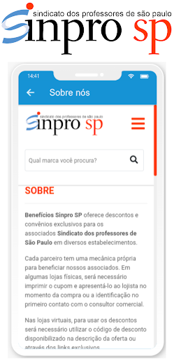 Benefícios SINPRO SP Screen 3
