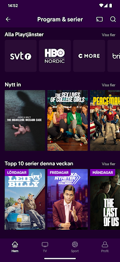 Telia Play Screen 2