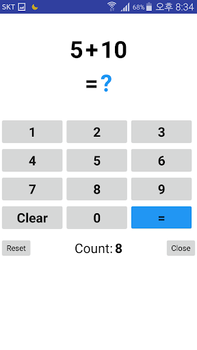 Addition Learning Screen 2