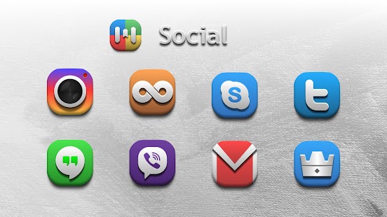 Merlen Icon Pack Captura de pantalla