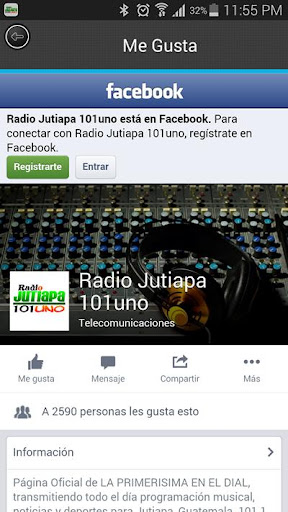 Radio Jutiapa Screen 2