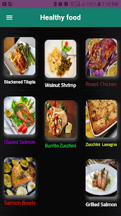 Healthy food recipes 2021 6 APK screenshots 1