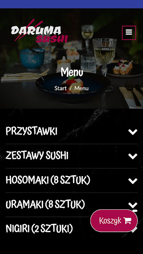 Daruma Sushi Screen 2
