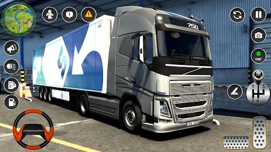 Euro Truck Parking: Truck Game