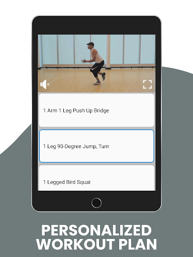Screenshot of Stability and Balance Training