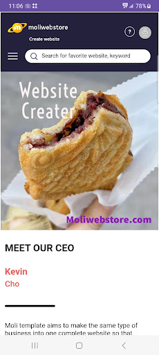 MoliWebstore Screen 3