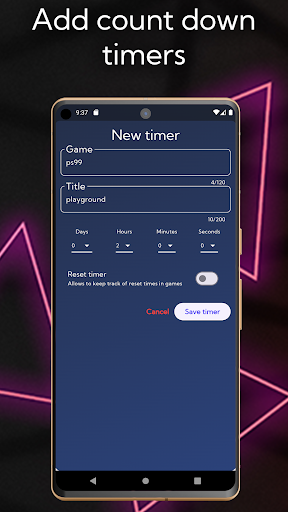 gameChronos Screen 2