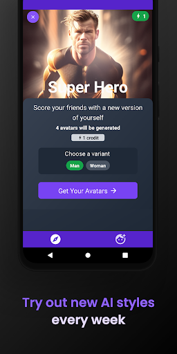 Remix Me ! AI Avatar Screen 3