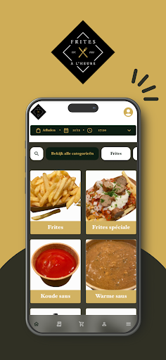 Android application Frites à l'heure screenshort