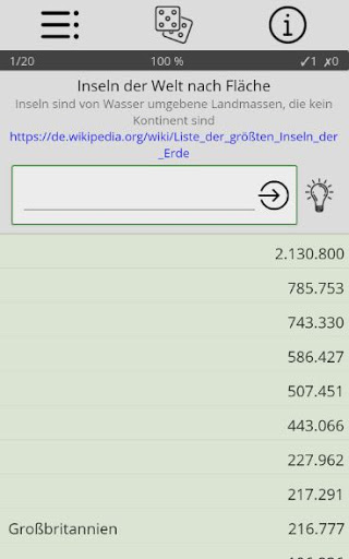 Quizlist Screen 2