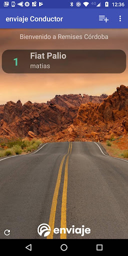 Android application enviaje screenshort