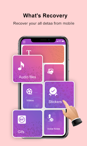 Data recovery for WhatsApp