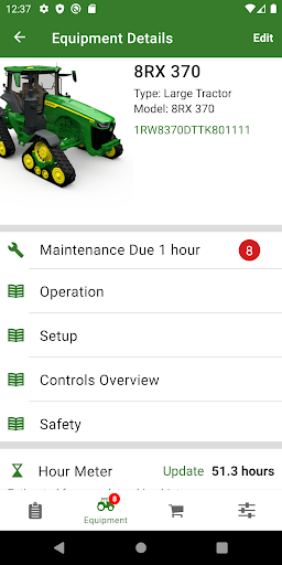 Android application TractorPlus screenshort