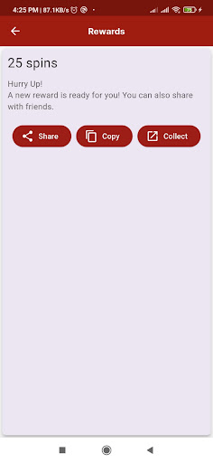 Coin Master Spin Links & Quiz Screen 3