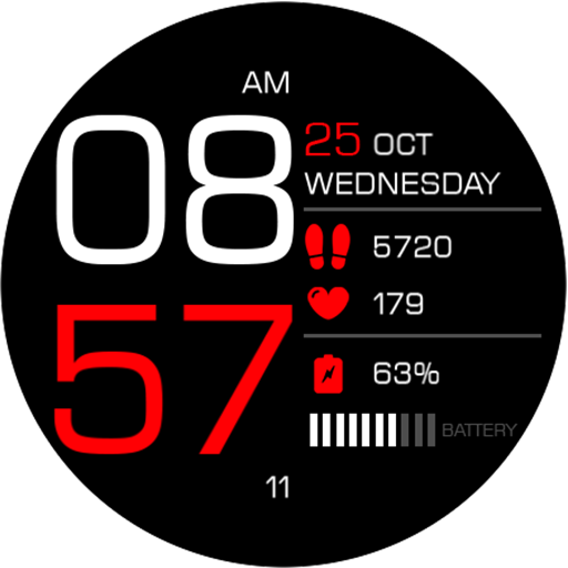 Key094 Simple Watch Face Auf Windows herunterladen