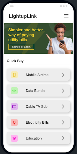 LightUpLink - Light is Life Screen 2