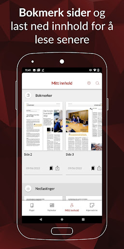 Vårt Land e-avis Screen 3