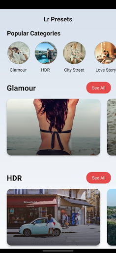 Android application Presets for Lightroom - FILTER screenshort
