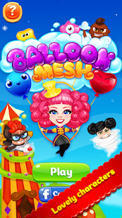 Balloon Mesh : Hardest pop & crush match 3 game