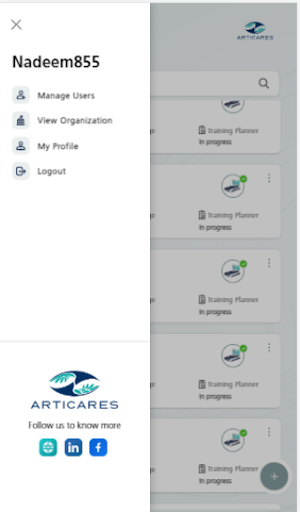 CarePlatform Screen 2