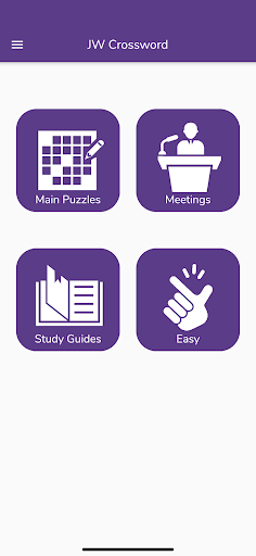 Android application JW Crossword screenshort